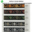 Nastro jacquard motivo Floreale multicolor H mm 30 articolo 680 metri 10
