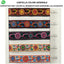 Nastro jacquard motivo Floreale multicolor H mm 30 articolo 680 metri 10