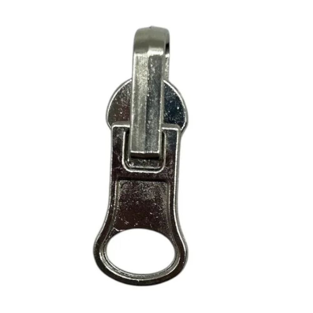 Reversible chain zip slider (double face) plastic 6 mm carriage
