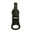 Reversible chain zip slider (double face) plastic 6 mm carriage
