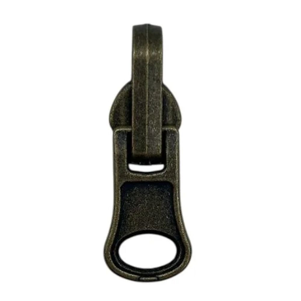 Reversible chain zip slider (double face) plastic 6 mm carriage