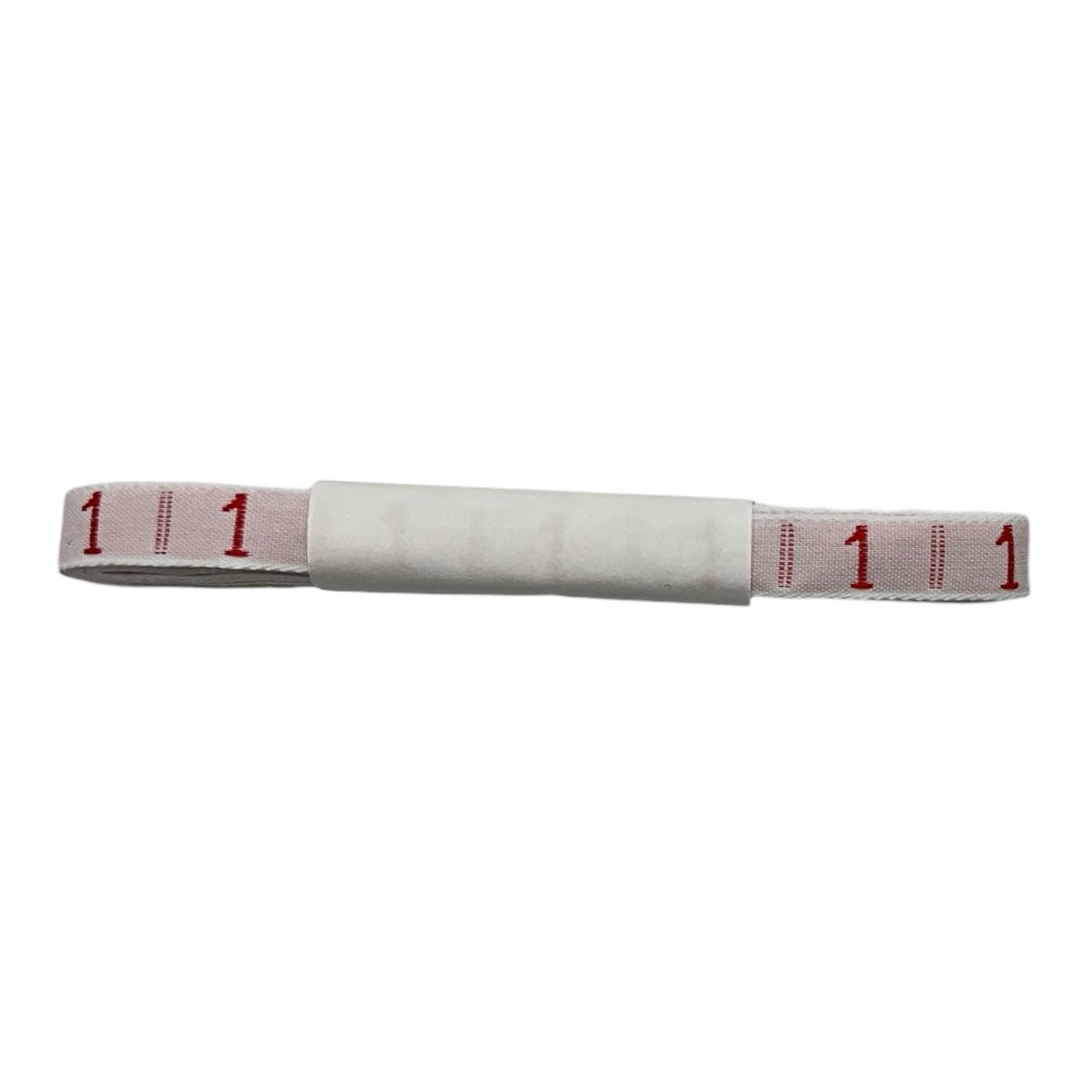 Numerini ricamati da cucire marca biancheria, altezza 1 cm, confezione da 144 pezzi (dello stesso numero)