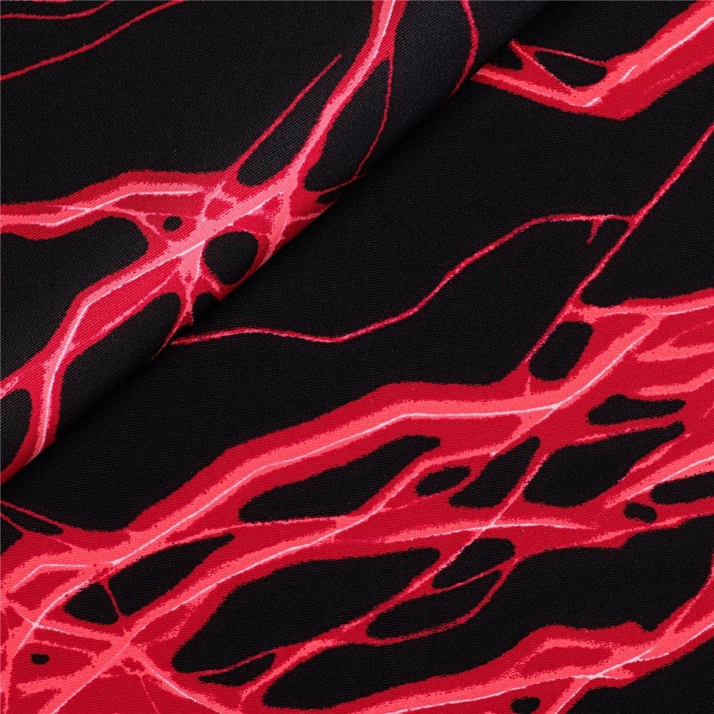 Printed lycra fabric h 150 cm Neon item