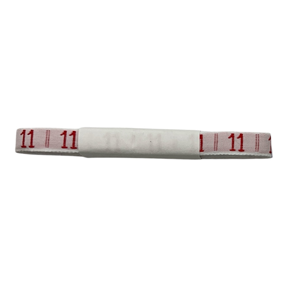 Numerini ricamati da cucire marca biancheria, altezza 1 cm, confezione da 144 pezzi (dello stesso numero)