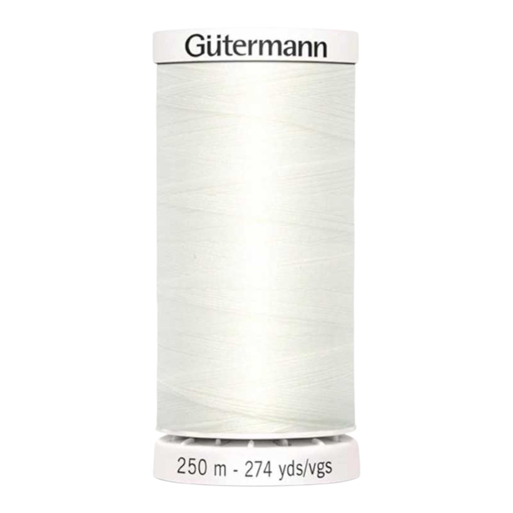 Gutermann spola da 250 mt 100% poliestere articolo 717878