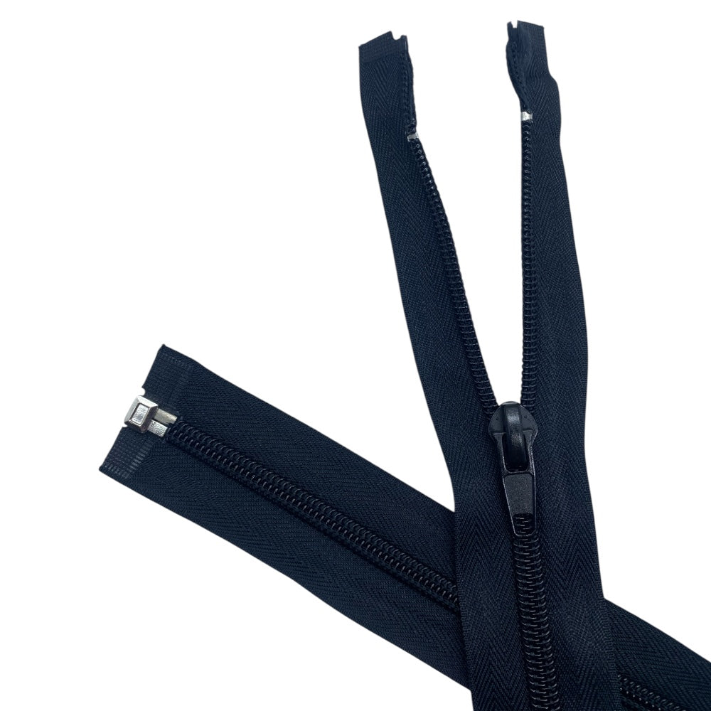 Cerniera lampo spessa spirale divisibile 80 cm catena 8 mm  1185/8/80