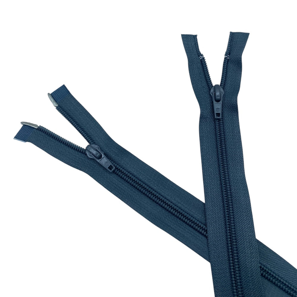 Combi zipper (2 sliders) 50 cm divisible chain 6 mm spiral article 1185/9/50