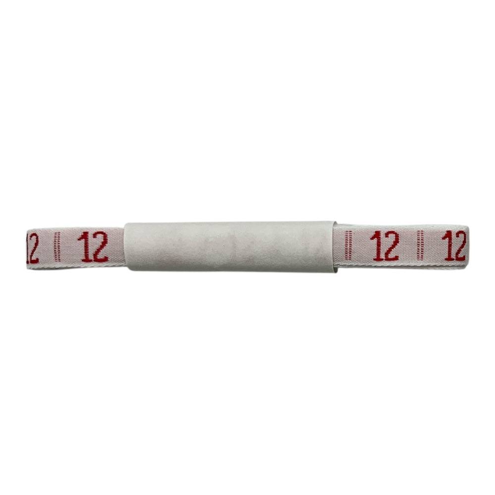 Numerini ricamati da cucire marca biancheria, altezza 1 cm, confezione da 144 pezzi (dello stesso numero)