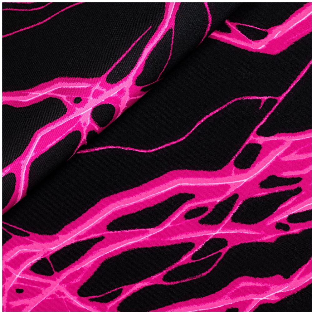 Printed lycra fabric h 150 cm Neon item