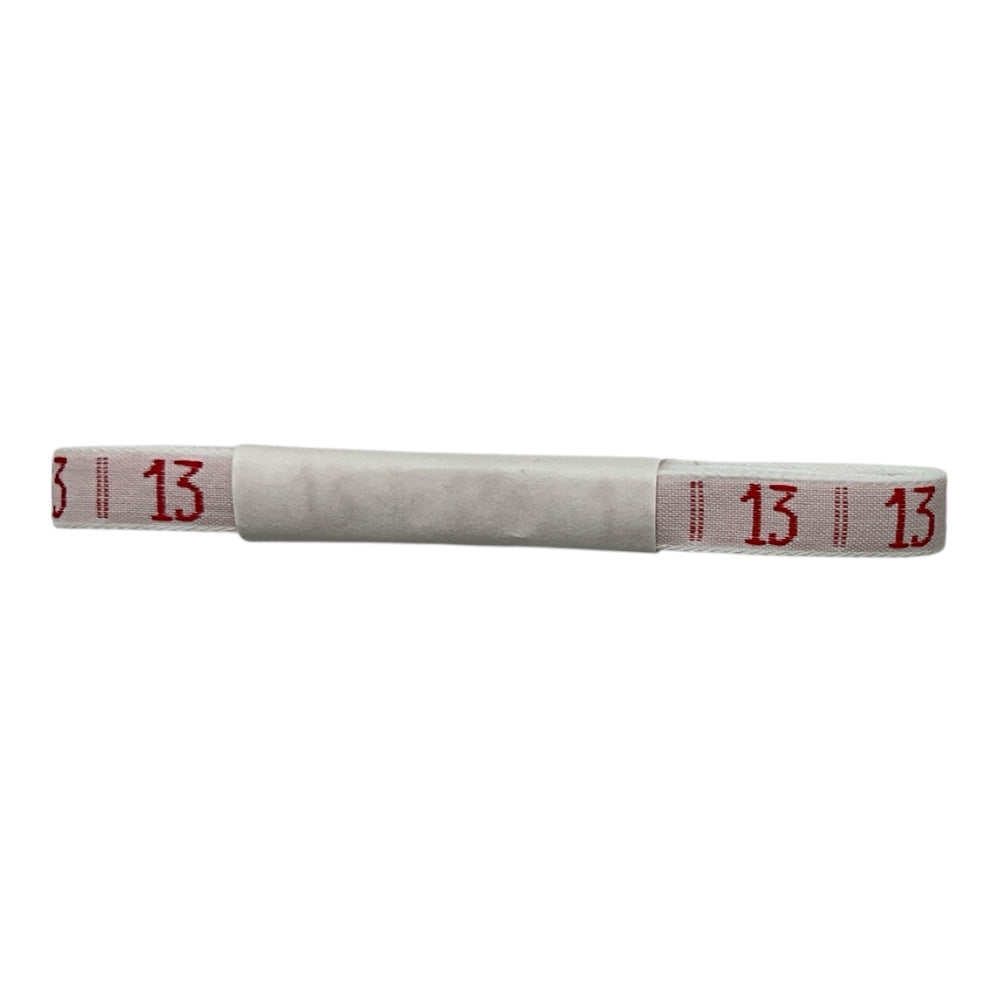Numerini ricamati da cucire marca biancheria, altezza 1 cm, confezione da 144 pezzi (dello stesso numero)