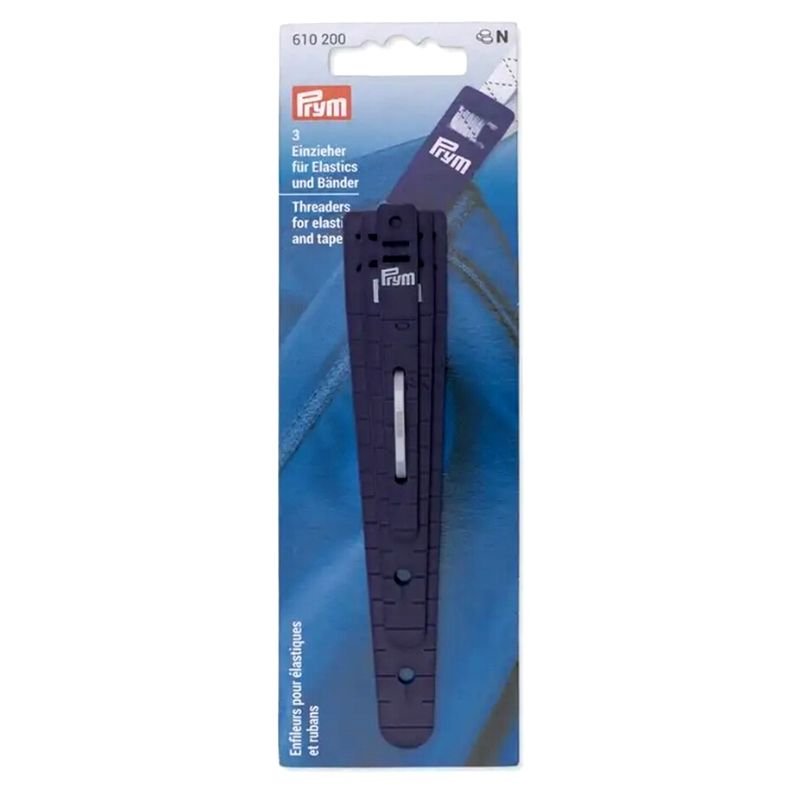 Prym 610200 Elastic and Ribbon Threader, 3 pieces