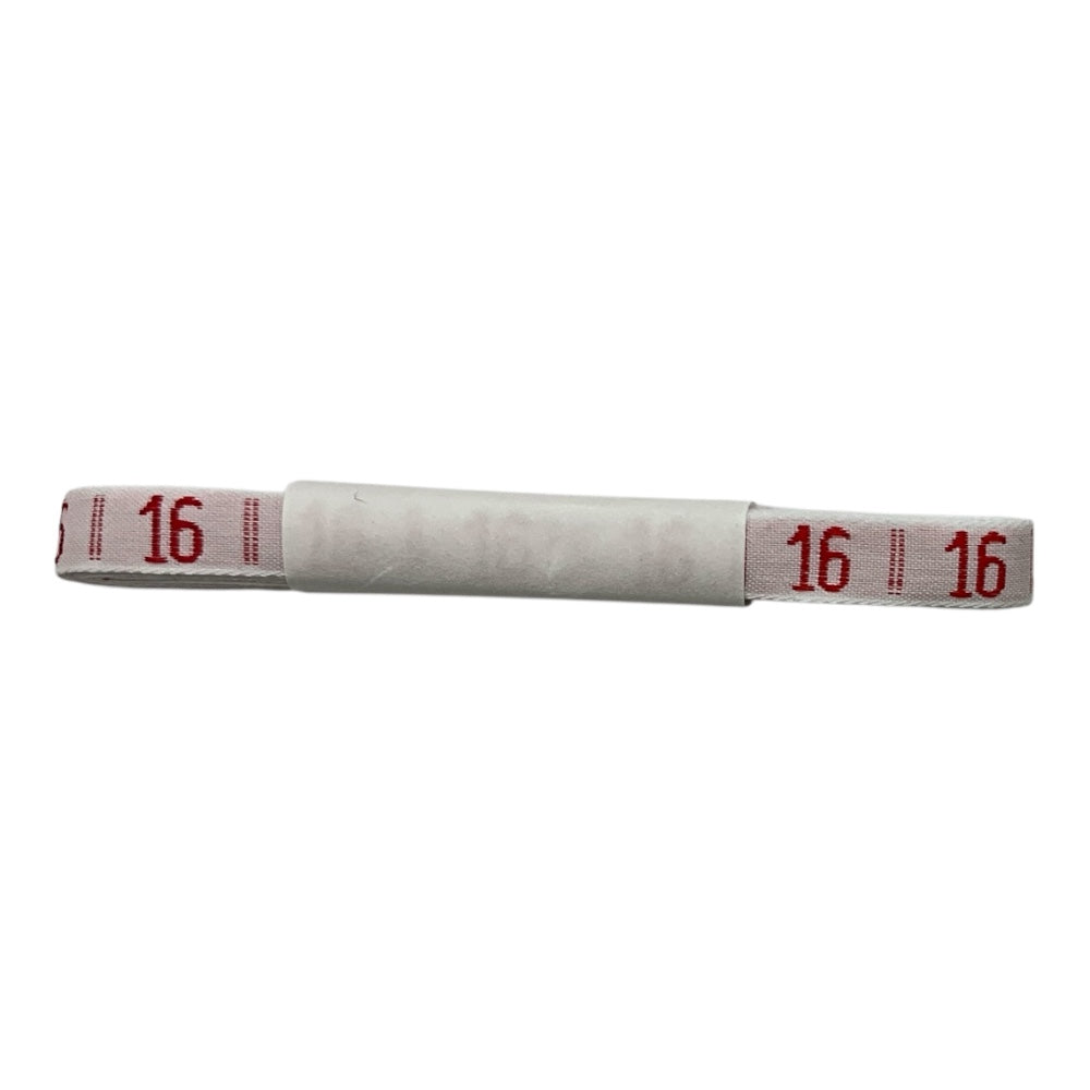 Numerini ricamati da cucire marca biancheria, altezza 1 cm, confezione da 144 pezzi (dello stesso numero)