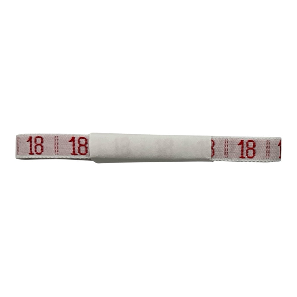 Numerini ricamati da cucire marca biancheria, altezza 1 cm, confezione da 144 pezzi (dello stesso numero)
