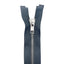 70cm divisible nickel silver metal zipper with 5mm chain