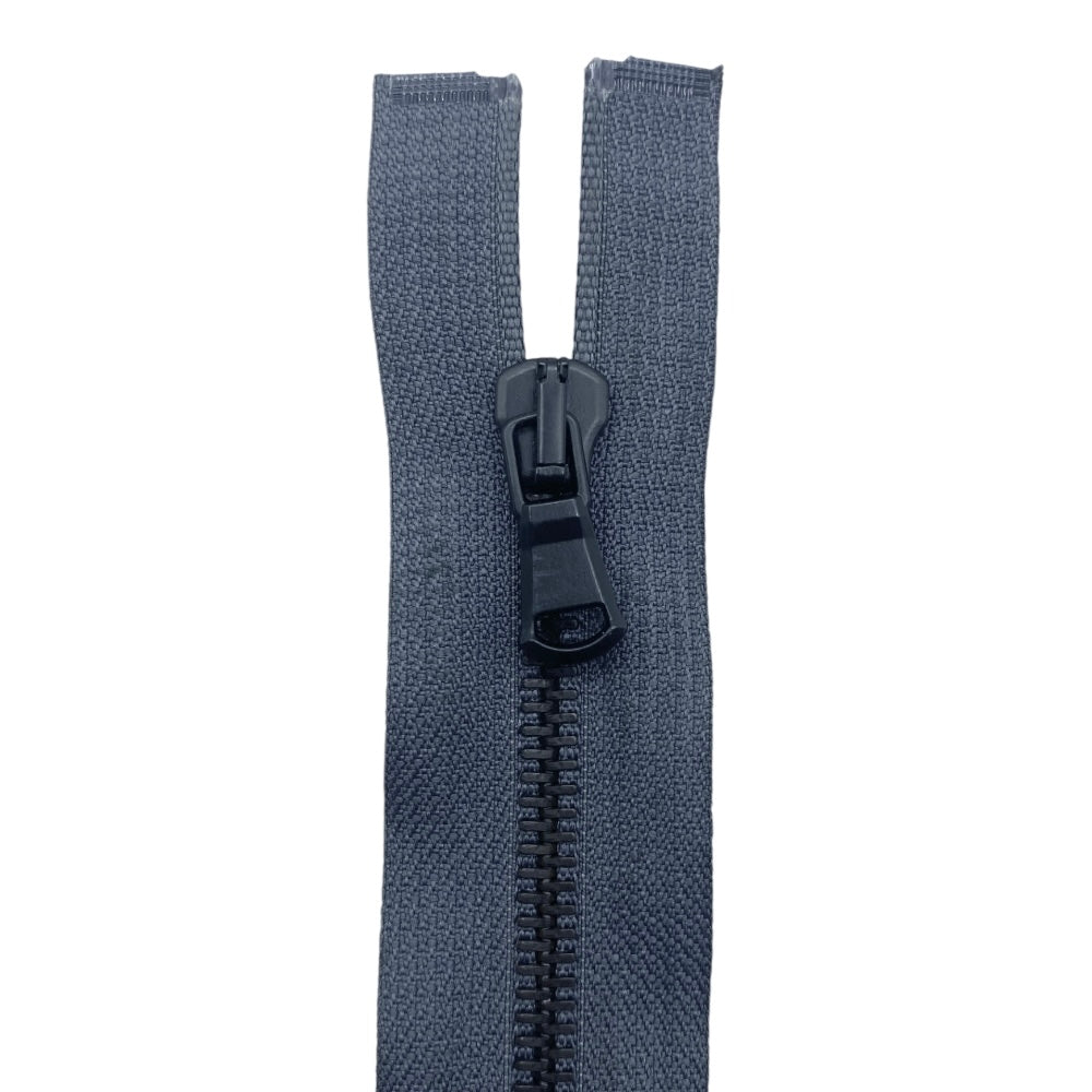 85cm combi gunmetal metal zipper (2 sliders) 5mm divisible chain