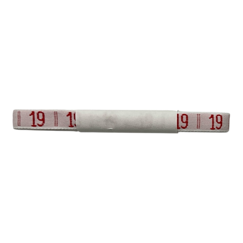 Numerini ricamati da cucire marca biancheria, altezza 1 cm, confezione da 144 pezzi (dello stesso numero)