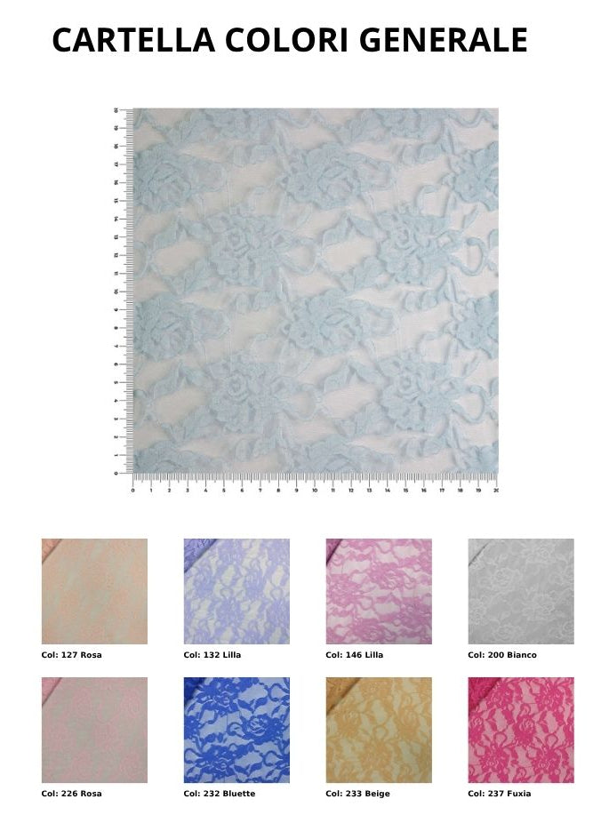 Elastic lace h cm 150 cm article Daisy