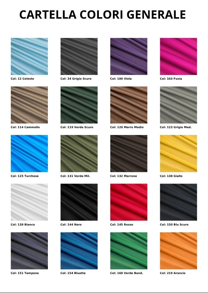 100% cotton gabardine fabric h 150 cm item Astor