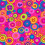 Printed lycra fabric, 150 cm high, Circus item