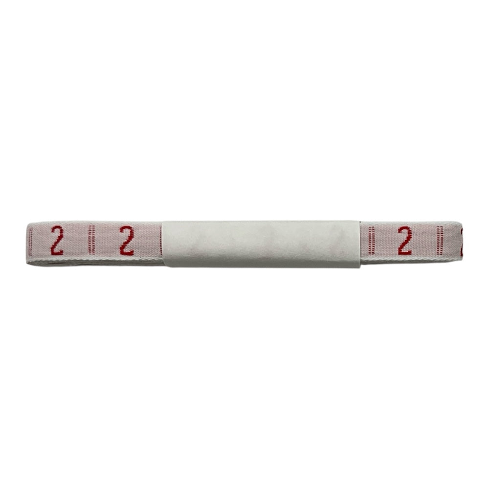 Numerini ricamati da cucire marca biancheria, altezza 1 cm, confezione da 144 pezzi (dello stesso numero)