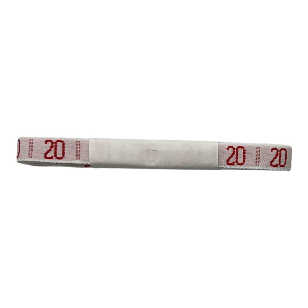 Numerini ricamati da cucire marca biancheria, altezza 1 cm, confezione da 144 pezzi (dello stesso numero)