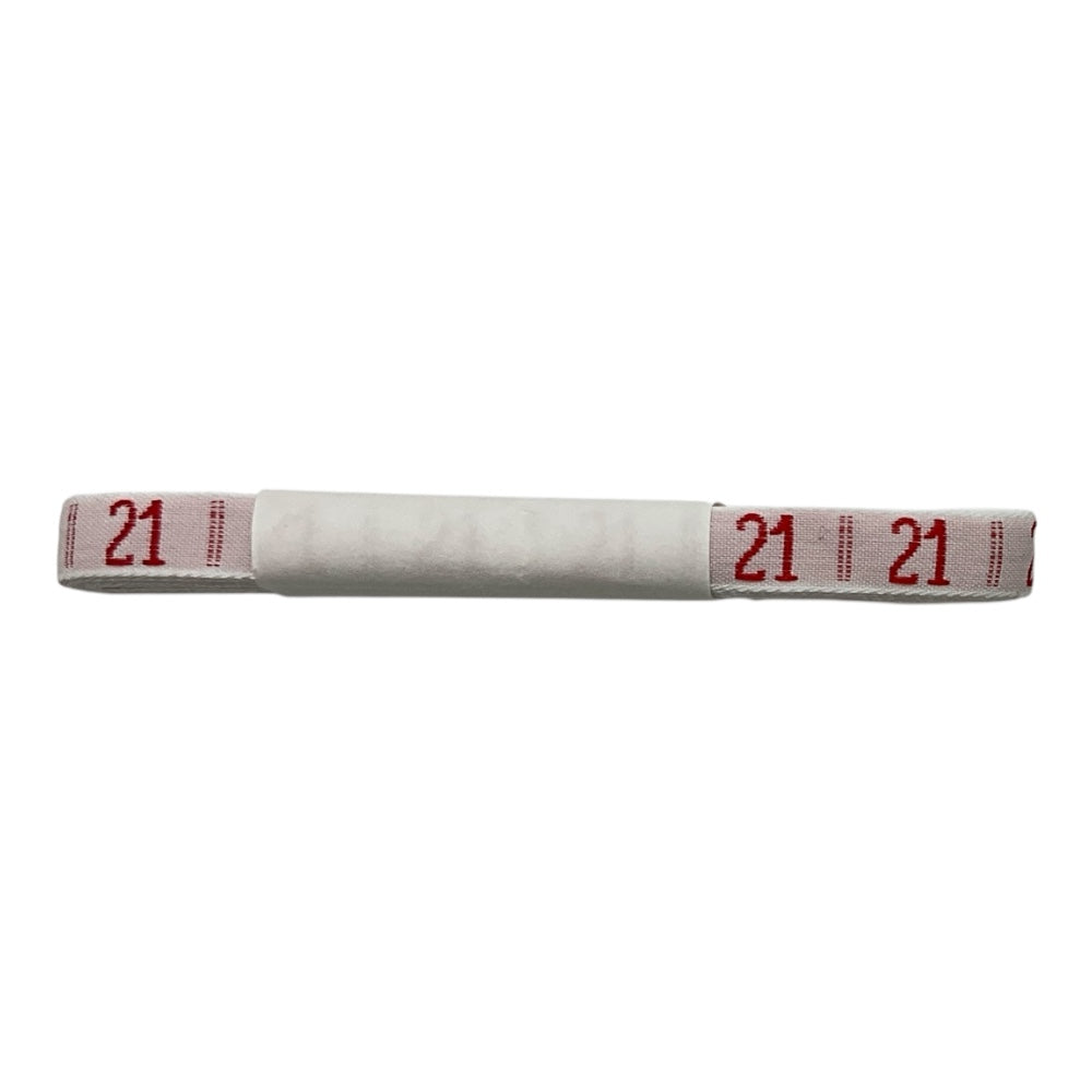 Numerini ricamati da cucire marca biancheria, altezza 1 cm, confezione da 144 pezzi (dello stesso numero)