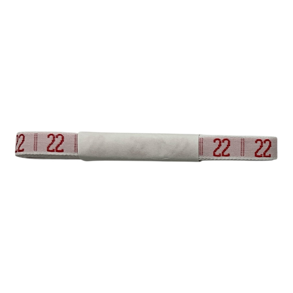 Numerini ricamati da cucire marca biancheria, altezza 1 cm, confezione da 144 pezzi (dello stesso numero)
