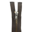 Nickel silver metal zipper 85 cm combi (2 sliders) 5 mm divisible chain