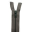 70cm divisible gunmetal metal zipper with 5mm chain
