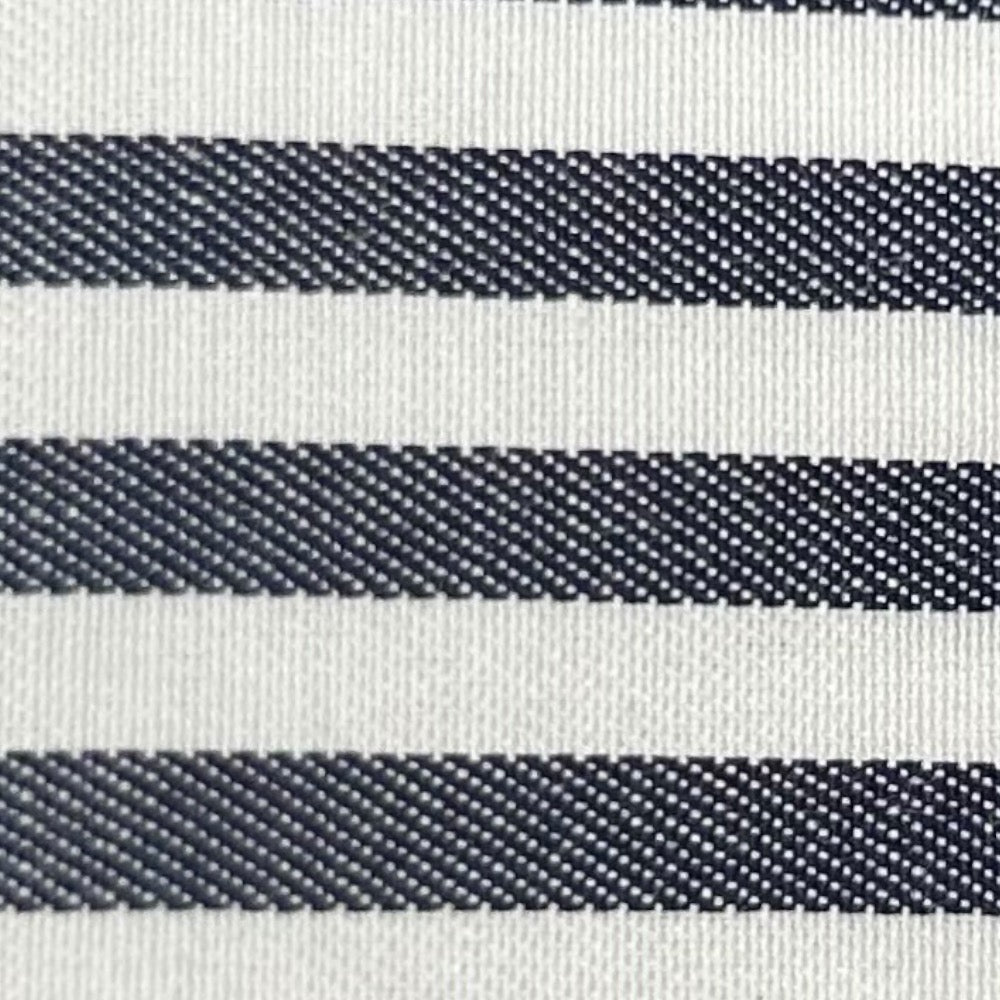 Polycotton striped fabric (3mm) 150cm width item 16027