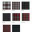 Tartan patterned polycotton fabric, h 280 cm