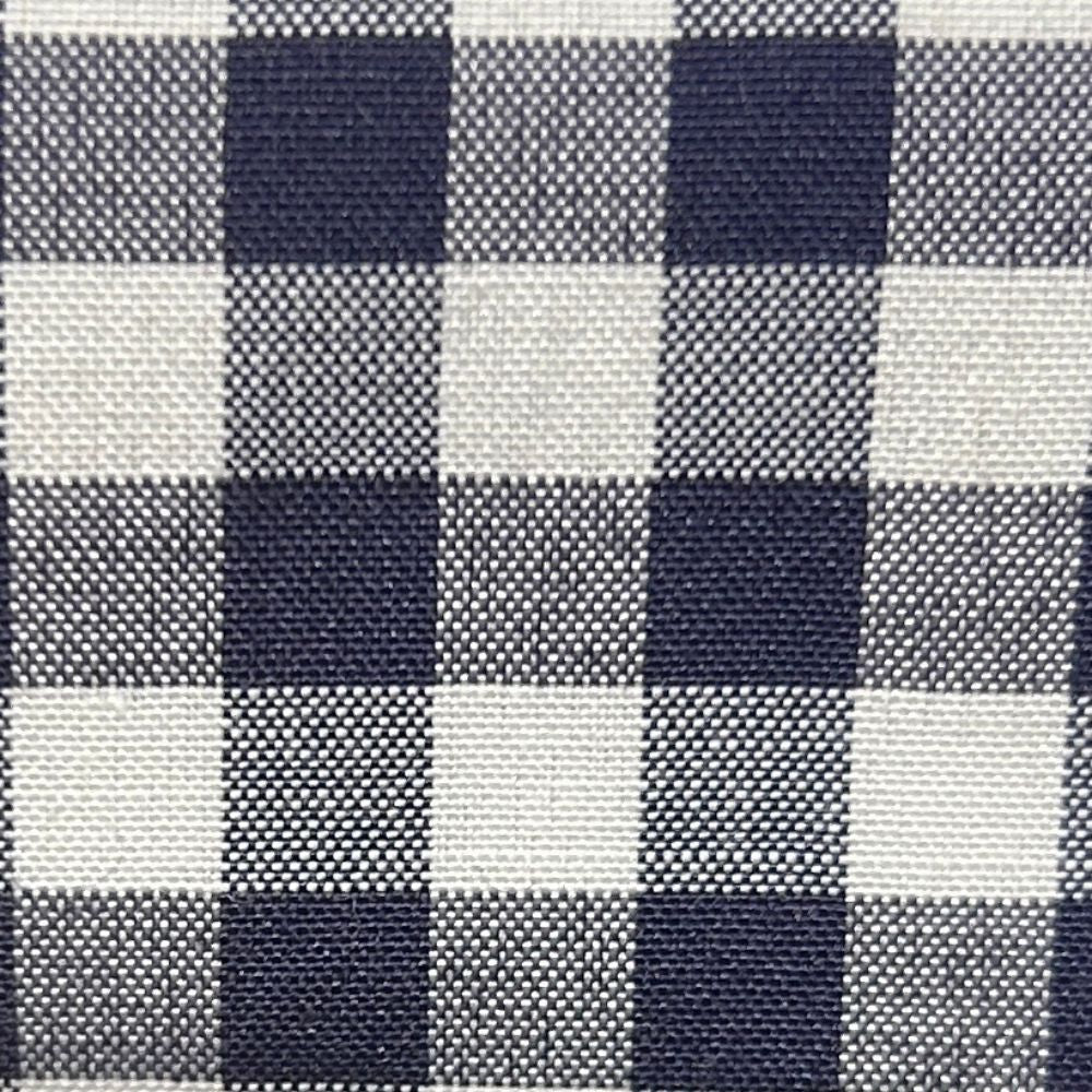 Yarn-dyed polycotton fabric with checks, 150 cm high, item 16032