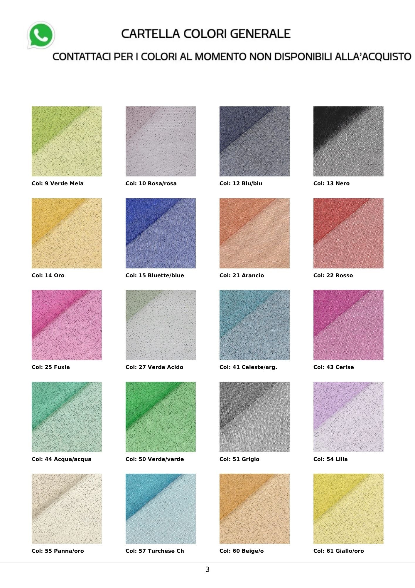 Soft tulle h cm 150 Strass Effect item