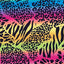 Printed lycra fabric, 150 cm high, Circus item
