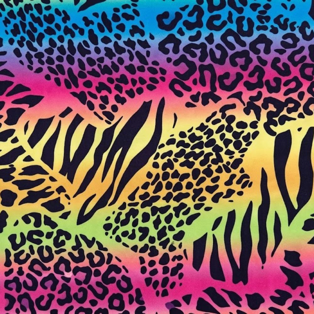 Printed lycra fabric, 150 cm high, Circus item