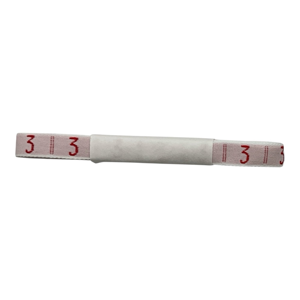 Numerini ricamati da cucire marca biancheria, altezza 1 cm, confezione da 144 pezzi (dello stesso numero)
