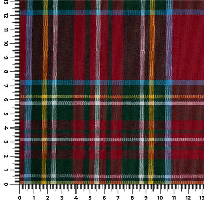Tessuto h cm 280 policotone fantasia articolo Tartan