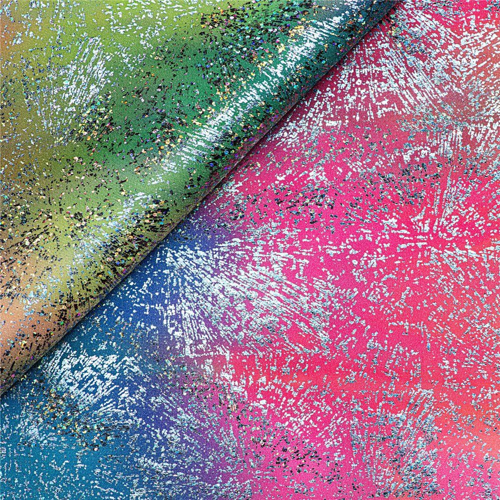 Printed lycra fabric h 150 cm, Flash article