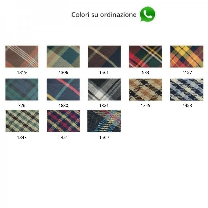 Sbieco cotone fantasia h mm 25/7/7 articolo Galles metri 15