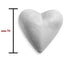 Styrofoam heart h mm 70 item 10763 pieces 22