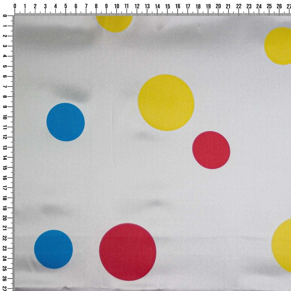 Printed satin fabric h 150 cm, Jolly item