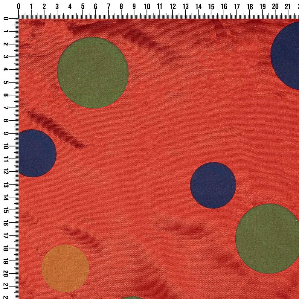 Printed satin fabric h 150 cm, Jolly item