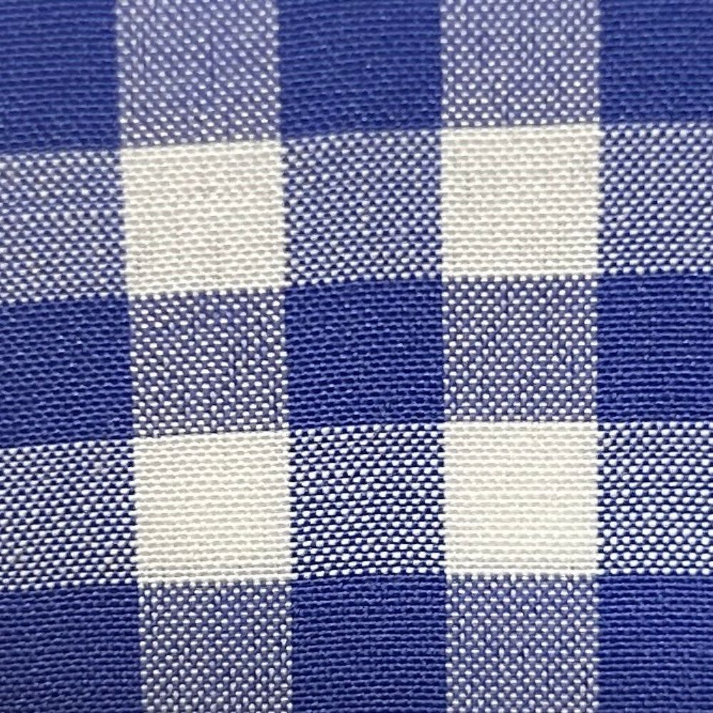 Yarn-dyed polycotton fabric with checks, 150 cm high, item 16032
