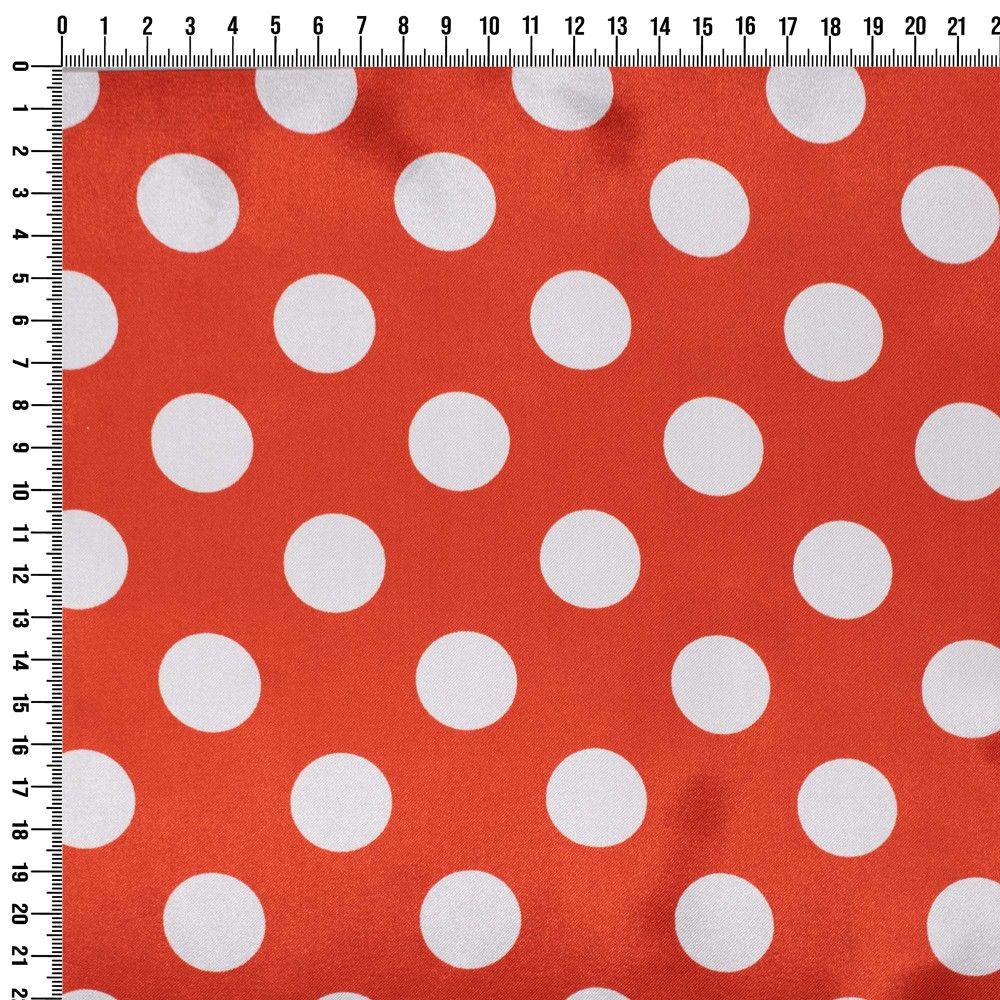 Printed satin fabric h 150 cm, Jolly item