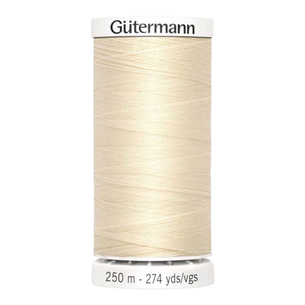 Gutermann spola da 250 mt 100% poliestere articolo 717878