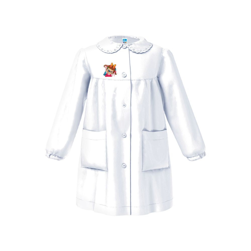 Grembiule con ricamo bimba asilo Siggi