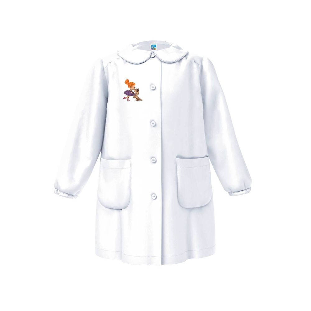Grembiule con ricamo bimba asilo Siggi