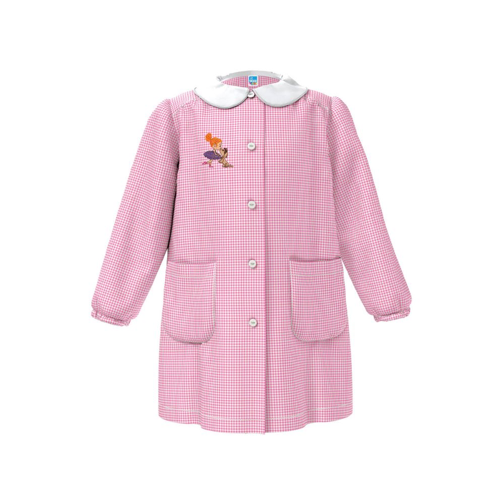 Grembiule con ricamo bimba asilo Siggi