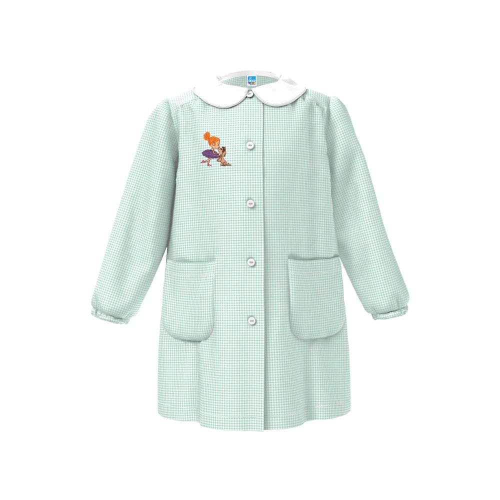 Grembiule con ricamo bimba asilo Siggi