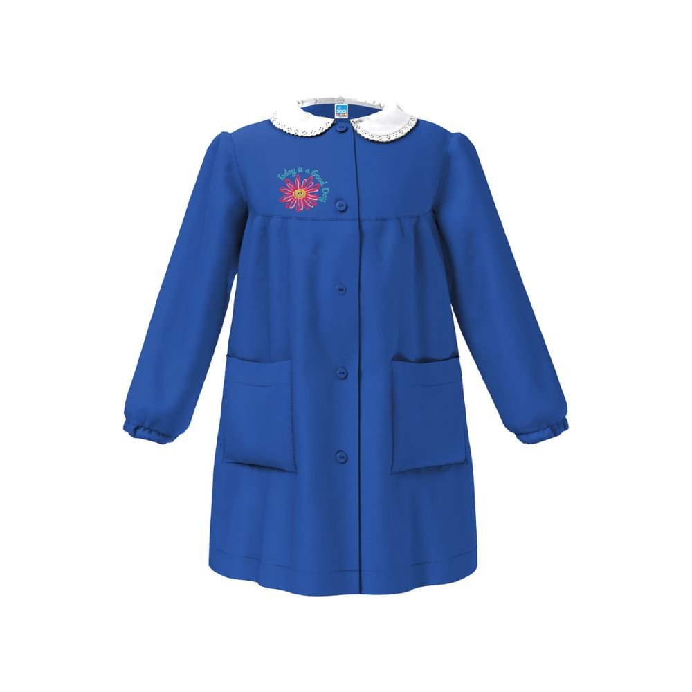 Grembiule con ricamo bambina scuola Siggi